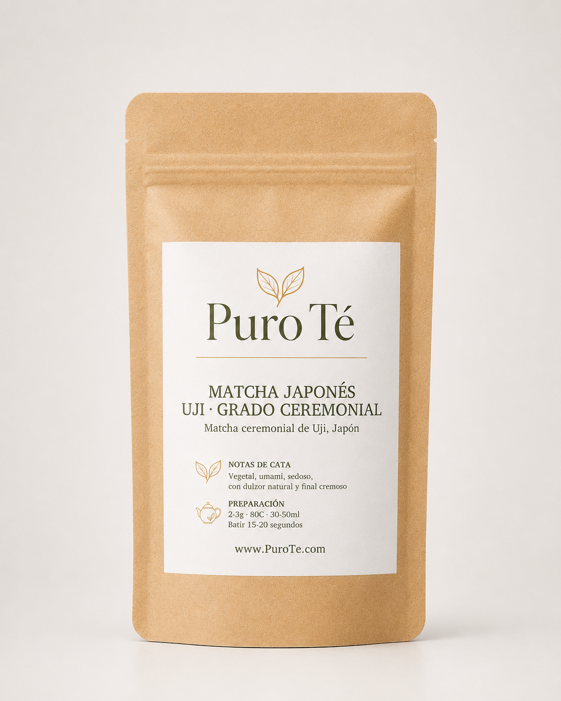 Té Matcha japonés ceremonial