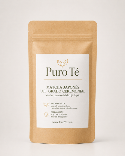 Té Matcha japonés ceremonial